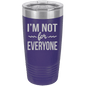 Funny Being A Functional Adult Tumbler - 20oz Laser Etched