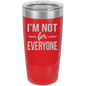 Funny Being A Functional Adult Tumbler - 20oz Laser Etched