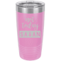Funny Being A Functional Adult Tumbler - 20oz Laser Etched