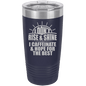 Funny Being A Functional Adult Tumbler - 20oz Laser Etched