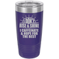 Funny Being A Functional Adult Tumbler - 20oz Laser Etched