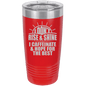 Funny Being A Functional Adult Tumbler - 20oz Laser Etched