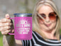 Funny Being A Functional Adult Tumbler - 20oz Laser Etched