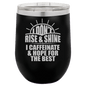 Funny Being A Functional Adult Tumbler - 20oz Laser Etched