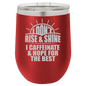 Funny Being A Functional Adult Tumbler - 20oz Laser Etched