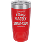 Funny Being A Functional Adult Tumbler - 20oz Laser Etched