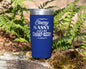 Funny Being A Functional Adult Tumbler - 20oz Laser Etched