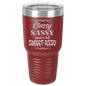 Funny Being A Functional Adult Tumbler - 20oz Laser Etched