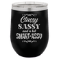 Funny Being A Functional Adult Tumbler - 20oz Laser Etched