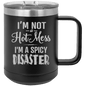 Funny Being A Functional Adult Tumbler - 20oz Laser Etched