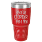 Funny Being A Functional Adult Tumbler - 20oz Laser Etched