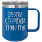 Funny Being A Functional Adult Tumbler - 20oz Laser Etched
