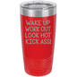 Funny Being A Functional Adult Tumbler - 20oz Laser Etched