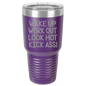 Funny Being A Functional Adult Tumbler - 20oz Laser Etched