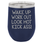 Funny Being A Functional Adult Tumbler - 20oz Laser Etched