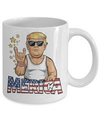 Load image into Gallery viewer, Trump Merica Mug
