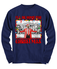 Load image into Gallery viewer, Trump Long Sleeve - Home for Christmas
