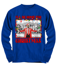 Load image into Gallery viewer, Trump Long Sleeve - Home for Christmas
