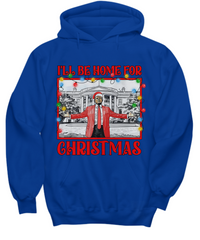 Load image into Gallery viewer, I&#39;ll Be Home for Christmas Trump Hoodie
