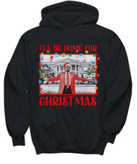Load image into Gallery viewer, I&#39;ll Be Home for Christmas Trump Hoodie
