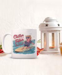 Load image into Gallery viewer, Chillin Like A Felon Trump Mug
