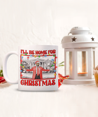 Load image into Gallery viewer, Trump Mug - Home for Christmas
