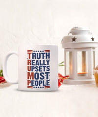 Load image into Gallery viewer, Truth Really Upsets Most People Mug
