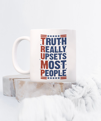 Load image into Gallery viewer, Truth Really Upsets Most People Mug
