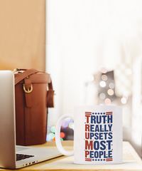 Load image into Gallery viewer, Truth Really Upsets Most People Mug
