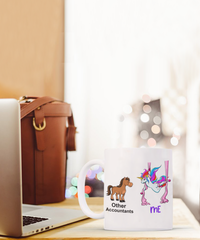 Load image into Gallery viewer, Funny Accountant Mug, Other Accountants Me Coffee Cup
