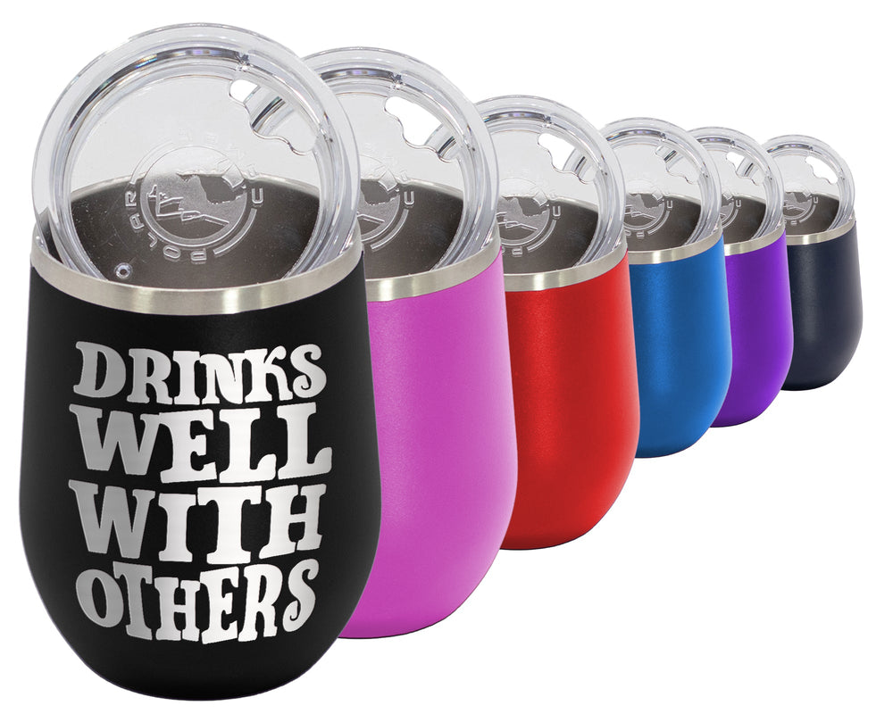 Funny Being A Functional Adult Tumbler - 20oz Laser Etched