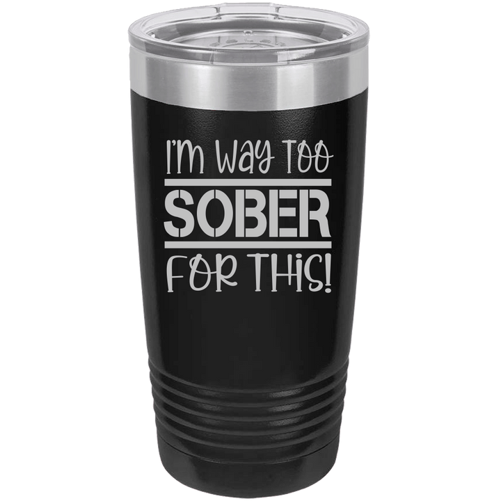 Funny Being A Functional Adult Tumbler - 20oz Laser Etched